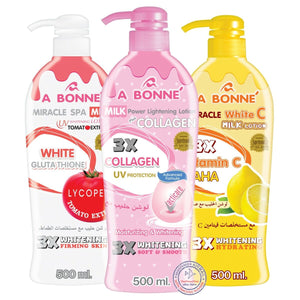 A Bonne Milk Power Lightening Lotion + Collagen, 16.9 oz. (500mL)