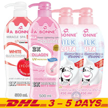 Load image into Gallery viewer, A Bonne Milk Power Lightening Lotion + Collagen, 16.9 oz. (500mL)