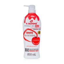Load image into Gallery viewer, A Bonne Miracle Spa Milk UV Whitening Lotion with Tomato Extract 500ml