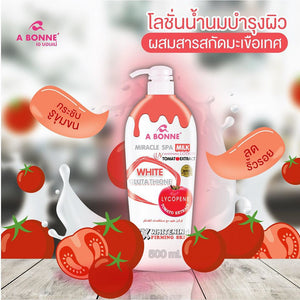 A Bonne Miracle Spa Milk UV Whitening Lotion with Tomato Extract 500ml