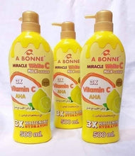 Load image into Gallery viewer, A Bonne Miracle White C Milk Lotion Vitamin C And AHA 500ml