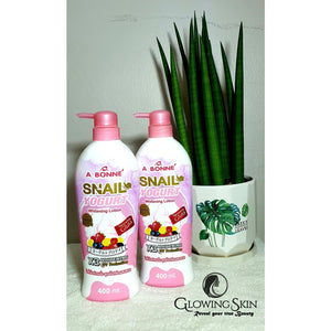 A bonne Snail Yogurt Whitening Lotion With Nano White Gluta 500ml