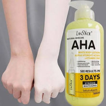 Load image into Gallery viewer, AHA Body Lotion, Fruit Acid + VC&amp;E, Skin Whitening Lotion, for bright and clear skin