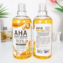 Load image into Gallery viewer, AHA Body Serum: Exfoliates dead skin cells to reveal new, brighter skin