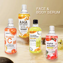 Load image into Gallery viewer, AHA Body Serum: Exfoliates dead skin cells to reveal new, brighter skin