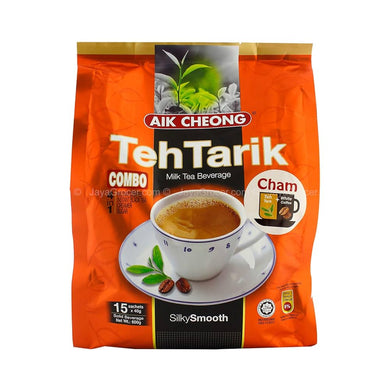 AIK CHEONG Milk Tea Beverage Teh Tarik Package Including 12 Sachet x 38g 456g