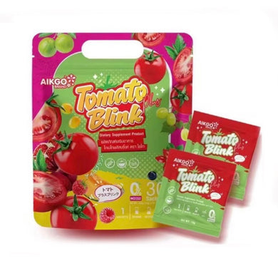 AIKGO TOMATO PLUS BLINK Drink Reduces Acne Whitens Skin Soft Moisturizes