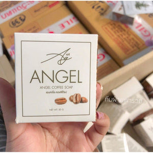 ANGEL COFFEE Soap Herbs Natural Scrub Face Body Mahad Turmeric Tamarind 50g