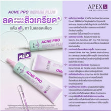 Load image into Gallery viewer, APEX-SX ACNE PRO SERUM PLUS: Concentrated serum to reduce acne 15 ml.