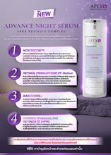 Load image into Gallery viewer, APEX-SX ADVANCE NIGHT SERUM 30ml (Nighttime skin rejuvenation serum)