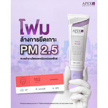 Load image into Gallery viewer, APEX-SX FACE WASH, SLS-free face wash, removes PM 2.5 adhesion, 100 ml.