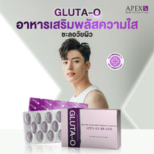 Load image into Gallery viewer, APEX-SX GLUTA-O Plus Skin Brightening and Anti-Aging Supplement 30 tablets