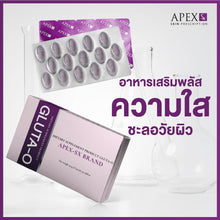 Load image into Gallery viewer, APEX-SX GLUTA-O Plus Skin Brightening and Anti-Aging Supplement 30 tablets