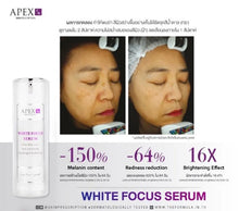 Load image into Gallery viewer, APEX-SX WHITE FOCUS SERUM 6-dimensional brightening facial serum 30 ml.