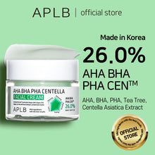 Load image into Gallery viewer, APLB AHA BHA PHA Centella Facial Cream 55ml AHA BHA PHA Centella Facial Cream | Repairs damaged skin
