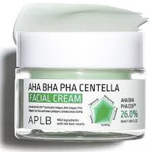 Load image into Gallery viewer, APLB AHA BHA PHA Centella Facial Cream 55ml AHA BHA PHA Centella Facial Cream | Repairs damaged skin