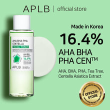 Load image into Gallery viewer, APLB AHA BHA PHA Centella Facial Toner 160ml | Repairs and revitalizes damaged skin.