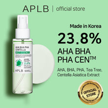 Load image into Gallery viewer, APLB AHA BHA PHA Centella Mist Essence 105ml | AHA BHA PHA Centella Mist Essence | Repairs and revitalizes damaged skin.