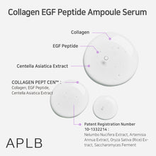 Load image into Gallery viewer, APLB Collagen EGF Peptide Ampoule Serum 40ml | Restores youthful skin.