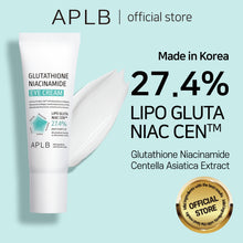 Load image into Gallery viewer, APLB Glutathione Niacinamide Eye Cream 20ml | For brighter, less dark circles around the eyes.