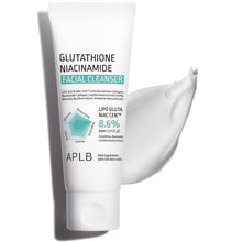 Load image into Gallery viewer, APLB Glutathione Niacinamide Facial Cleanser 80ml | Microbubble Foam Texture