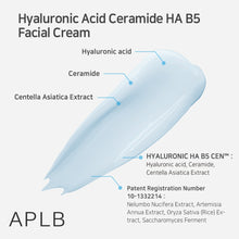 Load image into Gallery viewer, APLB Hyaluronic Acid Ceramide HA B5 Facial Cream 55ml | For dry, dehydrated skin.