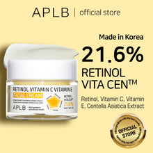 Load image into Gallery viewer, APLB RETINOL VITAMIN C VITAMIN E FACIAL CREAM 55ml | Retinol, Vitamin C, Vitamin E Facial Cream | For firm and radiant skin.