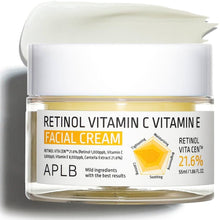 Load image into Gallery viewer, APLB RETINOL VITAMIN C VITAMIN E FACIAL CREAM 55ml | Retinol, Vitamin C, Vitamin E Facial Cream | For firm and radiant skin.