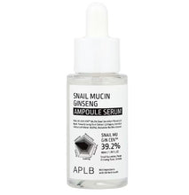 Load image into Gallery viewer, APLB SNAIL MUCIN GINSENG AMPOULE SERUM 40ml: Snail mucin and Korean