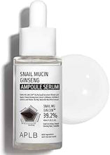Load image into Gallery viewer, APLB SNAIL MUCIN GINSENG AMPOULE SERUM 40ml: Snail mucin and Korean