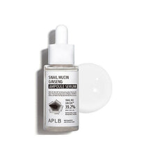 Load image into Gallery viewer, APLB SNAIL MUCIN GINSENG AMPOULE SERUM 40ml: Snail mucin and Korean