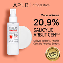Load image into Gallery viewer, APLB Salicylic Acid BHA Arbutin Mist Essence | SALICYLIC ARBUT CEN™ 20.9% 3.55 FL.OZ/Korean Skincare, Replenishing Moisture, Revitalize for Gentle and Improve Skin Texture Through Salicyclic