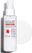 Load image into Gallery viewer, APLB Salicylic Acid BHA Arbutin Mist Essence | SALICYLIC ARBUT CEN™ 20.9% 3.55 FL.OZ/Korean Skincare, Replenishing Moisture, Revitalize for Gentle and Improve Skin Texture Through Salicyclic