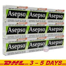Load image into Gallery viewer, 12x80g ASEPSO Hygienic Fresh SOAP BAR with ANTIBACTERIAL Agent