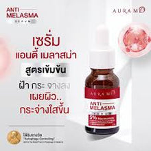 Load image into Gallery viewer, AURA ME Anti Melasma Vitamin C Serum Hya SERUM HYA Reduces freckles, dark spots, dullness, authentic