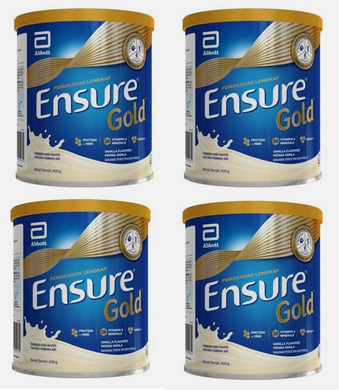 SALE! 4 X 800g Abbott En sure Gold Complete Nutrition Milk Powder Vanilla EXPRES