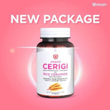 Load image into Gallery viewer, Amado Cerigi Collagen Rice Ceramide From Rice Extract (3 bottles 90 tablets)