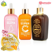 Load image into Gallery viewer, Amado Face Super C Brighten Serum Fruit Extracts 99% Pure Vit C Nourish 100g.