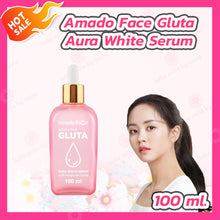Load image into Gallery viewer, Amado Face Gluta Aura White Serum Glutathione natural extracts whitening 100 ml