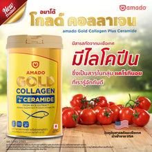 Load image into Gallery viewer, Amado Gold Collagen Gold Collagen Plus Ceramide from Rice Extract 150g x 2 Cans