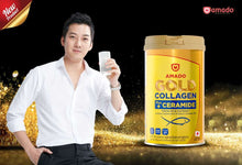 Load image into Gallery viewer, Amado Gold Collagen Gold Collagen Plus Ceramide from Rice Extract 150g x 2 Cans