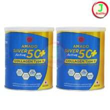Load image into Gallery viewer, Amado Silver Active 50+ Collagen Tripeptides Bone Strength Supports Hair 100 g.