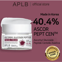 Load image into Gallery viewer, APLB  ASCORBYL GLUCOSIDE PEPTIDE facial cream.