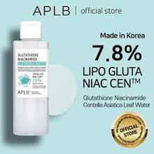 Load image into Gallery viewer, APLB GLUTATHIONE NIACINAMIDE CLEANSING WATER