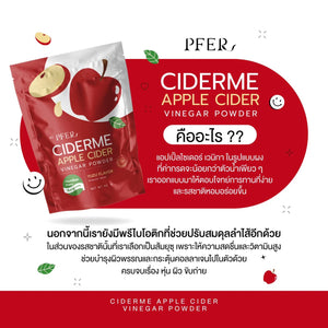 Apple cider vinegar Cider me Appetite control Weight control Pfer Apple cider