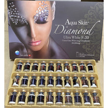 Load image into Gallery viewer, Aqua Skin Diamond Ultra White F 30 Glutathione Injections
