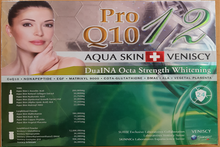 Load image into Gallery viewer, Set pro Q10 White Auraskin 12 Pro Q10 + LAROSCORBINE DIAMOND E-UF+ Collagen fort Plattinum+Placenta extact 1 Box