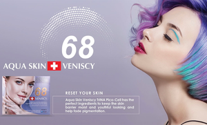 12X AquaSkin Veniscy 68 Glutathione Skin Whitening Injection Good Selling
