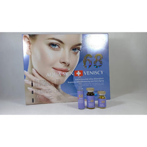 Neon skin white Aquaskin Veniscy 68+Laroscorbine Diamond E-UF+Collagen fort plattinum+Placenta Enhanced Complex 1 Set