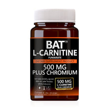 Load image into Gallery viewer, BAT™ L-Carnitine FUMARATE 500 mg. Plus Chromium.
